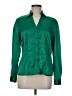 East5th 100% Polyester Green Long Sleeve Blouse Size M - photo 1