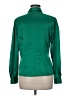 East5th 100% Polyester Green Long Sleeve Blouse Size M - photo 2