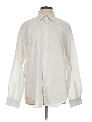 Calvin Klein Long Sleeve Button-Down Shirt (view 1)