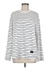 Shein Stripes White Long Sleeve Top Size 6 - photo 1