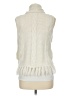iKnit 100% Acrylic Ivory Sweater Vest Size L - photo 2