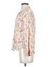 Assorted Brands 100% Cotton Floral Ivory 3/4 Sleeve Blouse Size 36 - 38 - photo 5