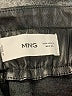MNG 100% Polyester Black Faux Leather Skirt Size XL - photo 3