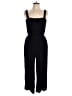Madewell Solid Black Jumpsuit Size 10 - photo 1