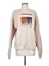 Shein Graphic Tan Sweatshirt Size S - photo 1