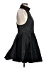 ROTATE 100% Polyester Solid Black Cocktail Dress Size 8 - photo 4