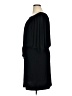 En Focus Studio Solid Black Casual Dress Size 14w - photo 5