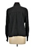 Topshop Black Long Sleeve Button-Down Shirt Size 10 - photo 2