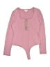 Bar III Pink Bodysuit Size XL - photo 1