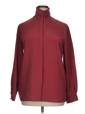 Evan Picone Long Sleeve Blouse (view 1)