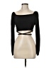 Louna Black Long Sleeve Top Size M - photo 1