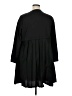 Moa Moa Solid Black Casual Dress Size 1X - photo 2
