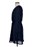 Lush 100% Polyester Solid Blue Casual Dress Size S - photo 5