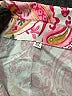 Unbranded 100% Polyester Paisley Pink Long Sleeve Blouse Size XL - photo 7