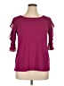 Bold Elements Burgundy 3/4 Sleeve Top Size XL - photo 1