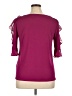 Bold Elements Burgundy 3/4 Sleeve Top Size XL - photo 2