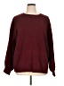Assorted Brands 100% Acrylic Solid Burgundy Pullover Sweater Size XL - photo 1