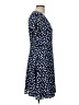 Alya 100% Polyester Polka Dots Blue Casual Dress Size L - photo 4