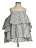 Caroline Constas 100% Cotton Silver Sleeveless Blouse Size XS - photo 1