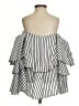 Caroline Constas 100% Cotton Silver Sleeveless Blouse Size XS - photo 2