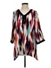 Unbranded 100% Polyester Red 3/4 Sleeve Blouse Size S - photo 1