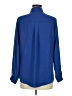 HOTOUCH 100% Rayon Blue Long Sleeve Button-Down Shirt Size M - photo 2