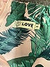 Love 100% Polyester Tropical Green Romper Size S - photo 4