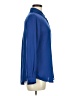 HOTOUCH 100% Rayon Blue Long Sleeve Button-Down Shirt Size M - photo 4