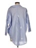 Assorted Brands 100% Cotton Blue 3/4 Sleeve Button-Down Shirt Size L - photo 2
