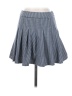 Poetry Checkered-gingham Blue Casual Skirt Size S (estimated) - photo 1