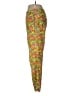 Solid & Striped 100% Cotton Paisley Yellow Casual Pants Size M - photo 5
