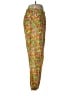 Solid & Striped 100% Cotton Paisley Yellow Casual Pants Size M - photo 4