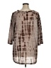 Sara Studio Brown 3/4 Sleeve Top Size 1X - photo 2