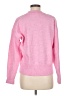 Flat White Solid Pink Turtleneck Sweater Size M - photo 2