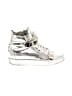 Giuseppe Zanotti Metallic Silver Sneakers Size 43 - photo 1