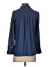 J.Crew Mercantile 100% Polyester Blue Long Sleeve Blouse Size 2 - photo 2