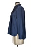J.Crew Mercantile 100% Polyester Blue Long Sleeve Blouse Size 2 - photo 5