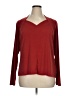Simonton Says Burgundy Long Sleeve Top Size XL - photo 1