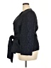 Tahari by ASL 100% Polyester Paisley Black Blue Blazer Size XXL (estimated) - photo 5
