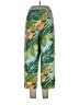 Kahala 100% Rayon Tropical Green Casual Pants Size 10 - photo 2