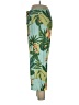 Kahala 100% Rayon Tropical Green Casual Pants Size 10 - photo 5