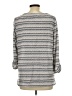 Croft & Barrow Silver 3/4 Sleeve T-Shirt Size L - photo 2