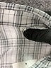 Unbranded Checkered-gingham Gray White Long Sleeve Button-Down Shirt Size S - photo 7