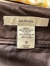 Merona 100% Polyester Solid Black Casual Skirt Size 16 - photo 4