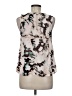 Allison Joy 100% Rayon Brown Sleeveless Blouse Size M - photo 2