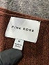 Pink Rose Brown Pullover Sweater Size M - photo 7