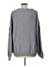 Prettygarden 100% Polyester Solid Gray Pullover Sweater Size L - photo 2