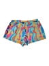 Shein Curve Print Blue Athletic Shorts Size 1X - photo 2