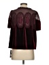 Assorted Brands Burgundy Short Sleeve Blouse Size XS - photo 2