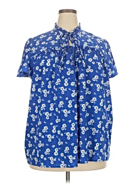 Lane Bryant Short Sleeve Blouse